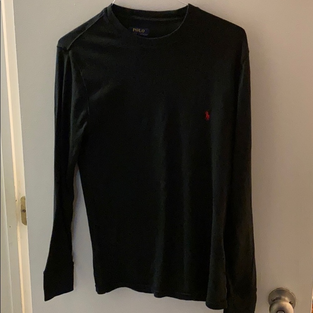 A black RL Polo long sleeve